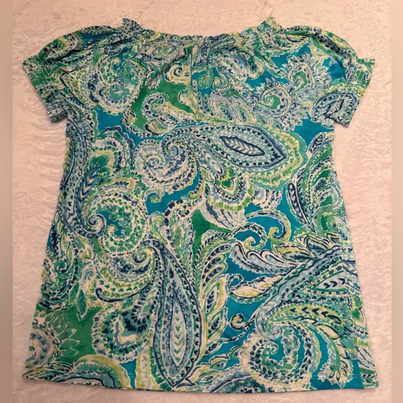 Women’s Chaps Paisley Print Shirt Size Small New With Tags - Picture 2 of 16